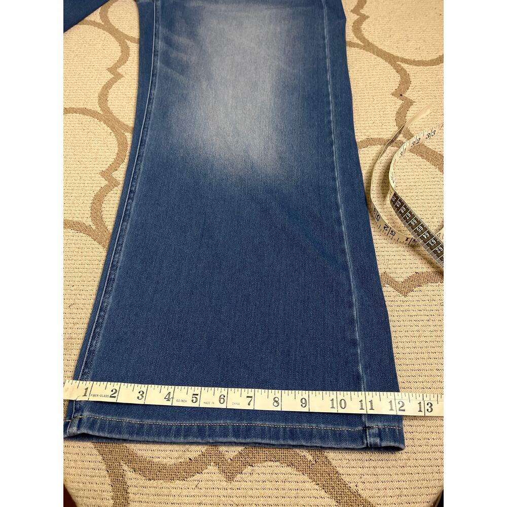 Halara Flex Asymmetric Low Rise Zipper Pockets Baggy Wide Leg, size large petite - Picture 9 of 13